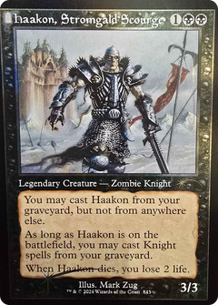 Haakon, Stromgald Scourge (Retro Frame) [Secret Lair Drop Series]-1