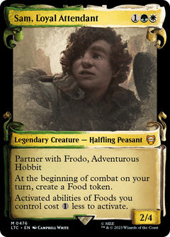 Sam, Loyal Attendant [The Lord of the Rings: Tales of Middle-Earth Commander Showcase Scrolls]-1