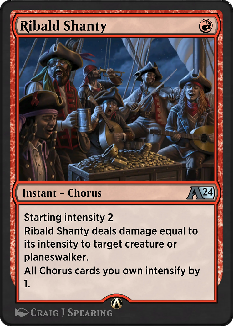 Ribald Shanty (YLCI-017) - Alchemy: Ixalan-1