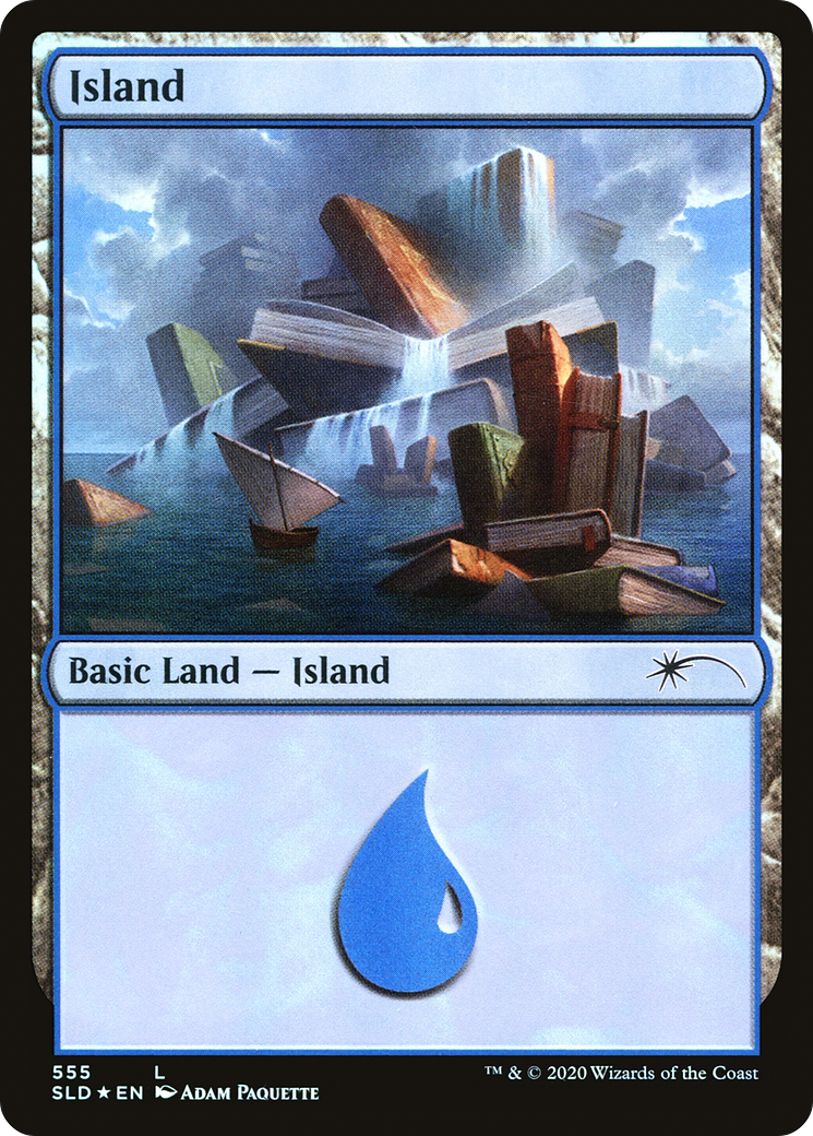 Island (Well Read) (555) [Secret Lair Drop Promos]-1