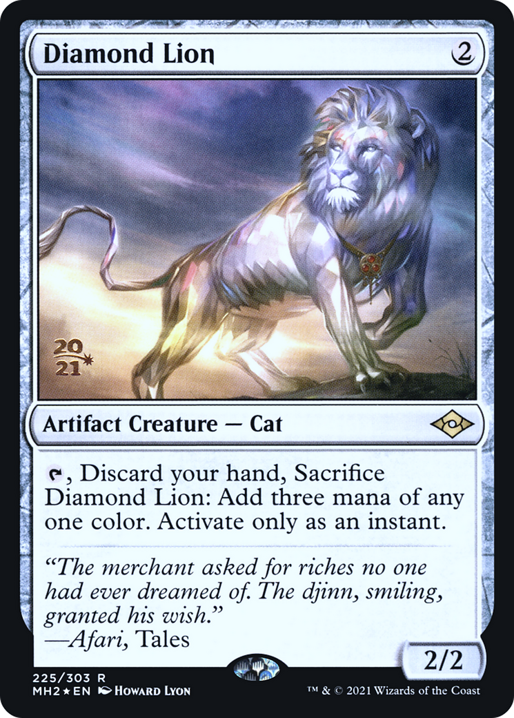 Diamond Lion [Modern Horizons 2 Prerelease Promos]-1