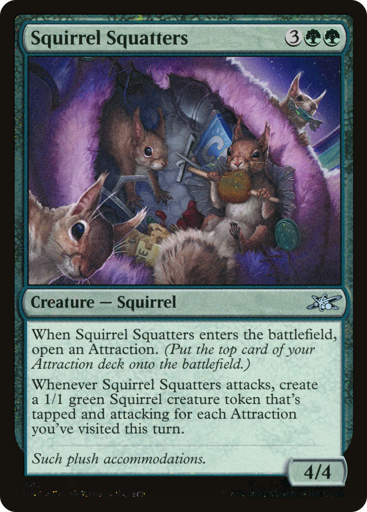 Squirrel Squatters (Galaxy Foil) [Unfinity]-1