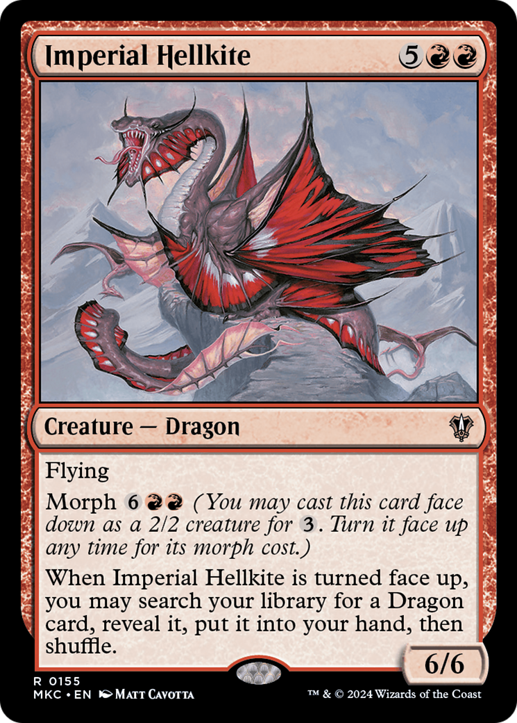Imperial Hellkite [Murders at Karlov Manor Commander]-1