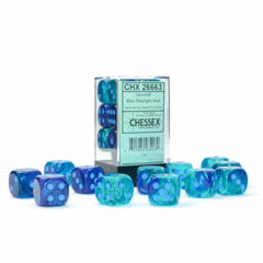 CHX 26663 Gemini 16mm d6 Blue-Blue/Light Blue Luminary Block (12)-1