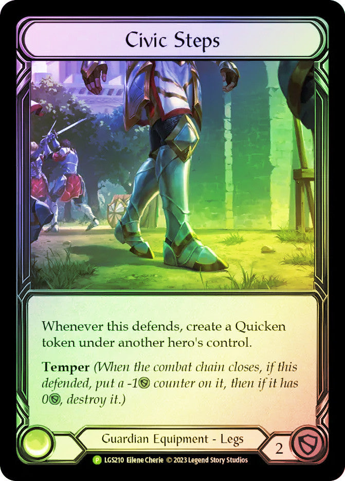 Civic Steps [LGS210] (Promo)  Rainbow Foil-1