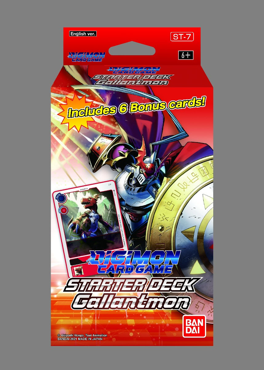 Digimon Card Game: Starter Deck Display – Gallantmon [ST-7]