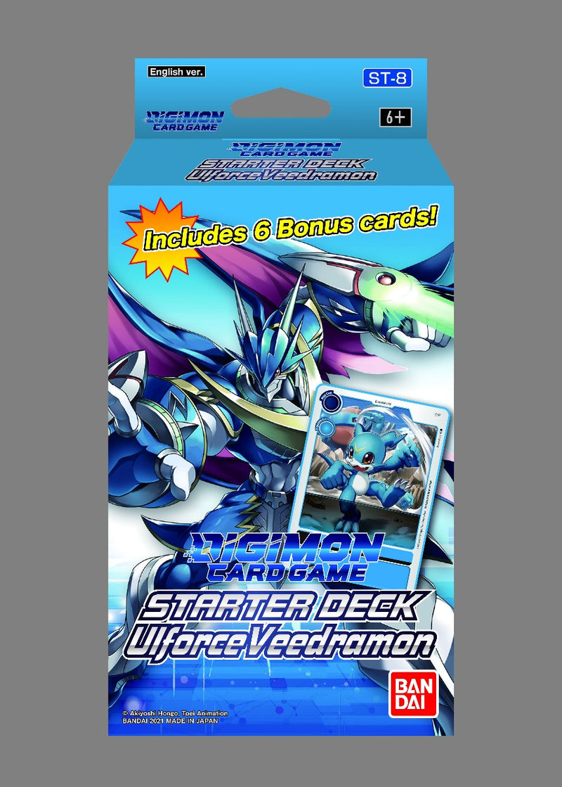Digimon Card Game: Starter Deck Display – Ulforce Veedramon [ST-8]