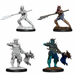 Magic the Gathering Unpainted Miniatures Coralhelm Commander & Halimar Wavewatch (Merfolk)-1