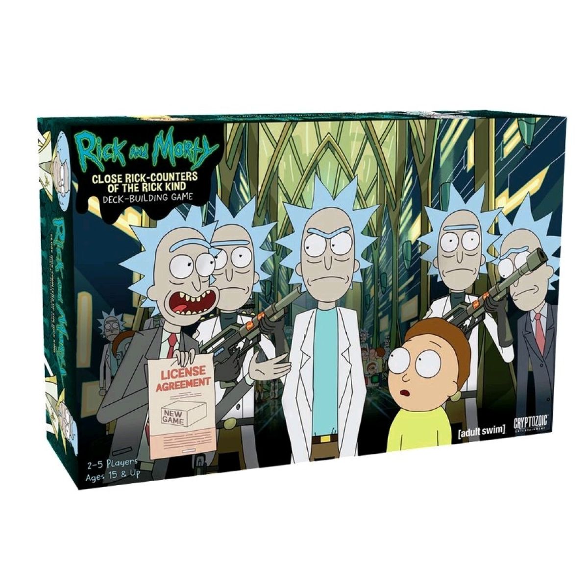 Rick and Morty - Close Encounters of the Rick Kind Deck Building Game