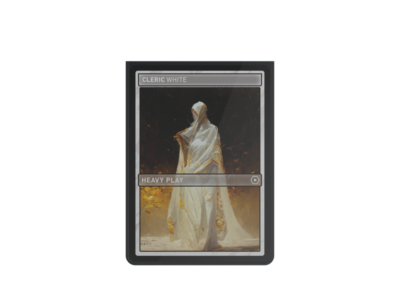 Heavy Play: CURV Sleeves Standard 100 - Cleric White