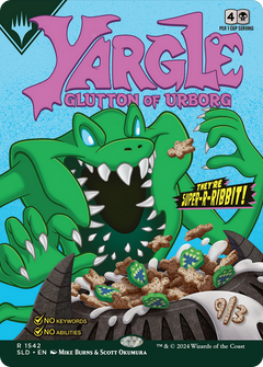 Yargle, Glutton of Urborg (SLD-1542) - Secret Lair Drop (Borderless)-3