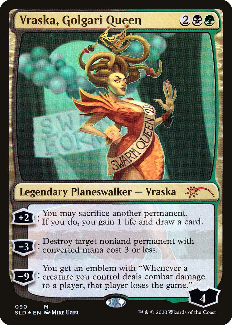 Vraska, Golgari Queen (SLD-090) - Secret Lair Drop Foil-1