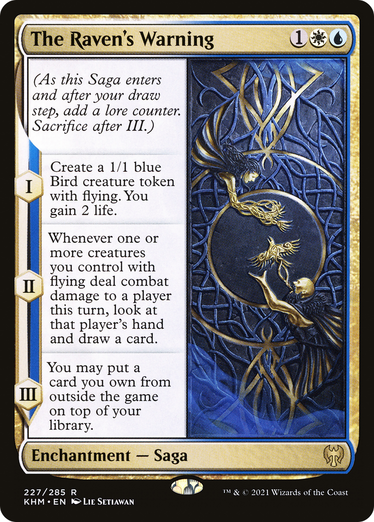 The Raven's Warning [Kaldheim]-1