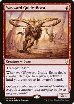 Wayward Guide-Beast (ZNR-176) - Zendikar Rising-1