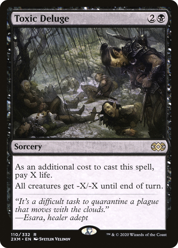 Toxic Deluge (2XM-110) - Double Masters Foil-1