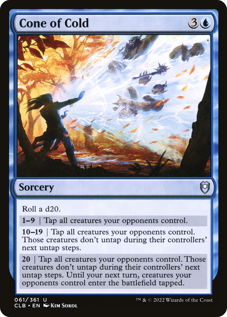 Cone of Cold [Commander Legends: Battle for Baldur's Gate]
