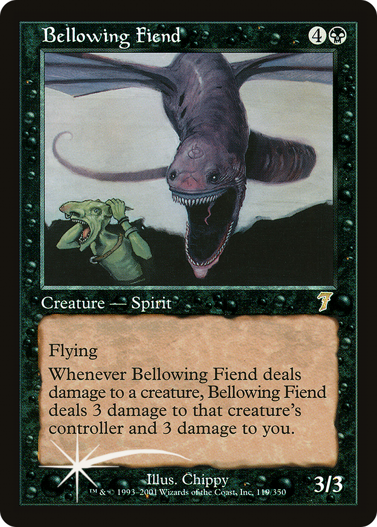 Bellowing Fiend [Seventh Edition]-1