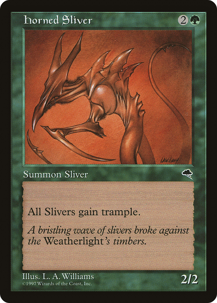 Horned Sliver [Tempest]-1