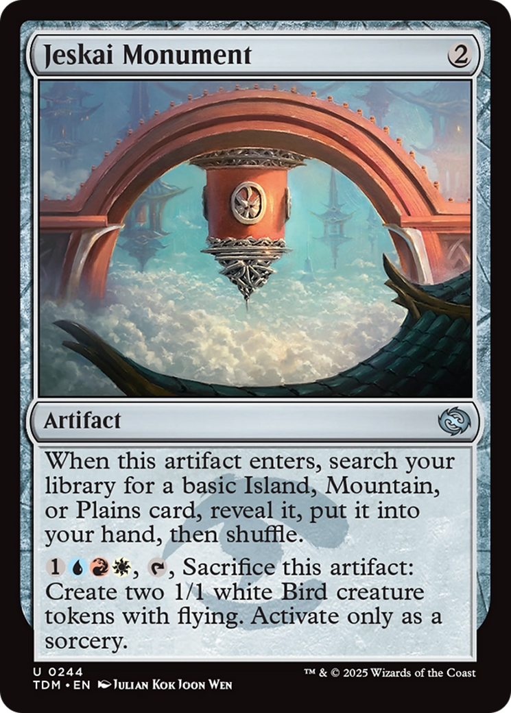 Jeskai Monument [Tarkir: Dragonstorm]-1