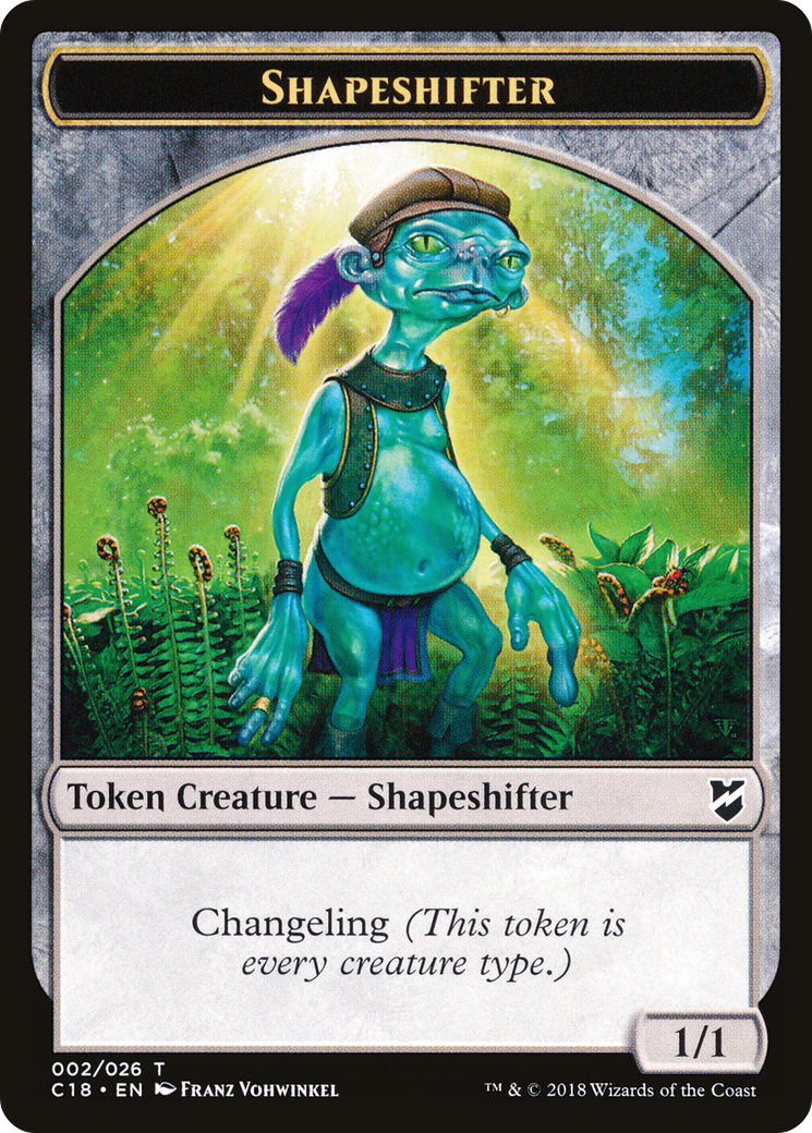 Shapeshifter (TC18-002) - Commander 2018 Tokens-1