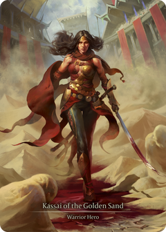 Kassai of the Golden Sand (Marvel) [HVY090] (Heavy Hitters)  Cold Foil-2