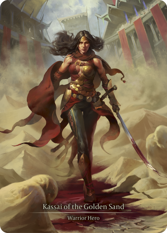 Kassai of the Golden Sand (Marvel) [HVY090] (Heavy Hitters)  Cold Foil-2