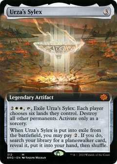 Urza's Sylex (Extended Art) (BRO-312) - The Brothers' War: (Extended Art)-1