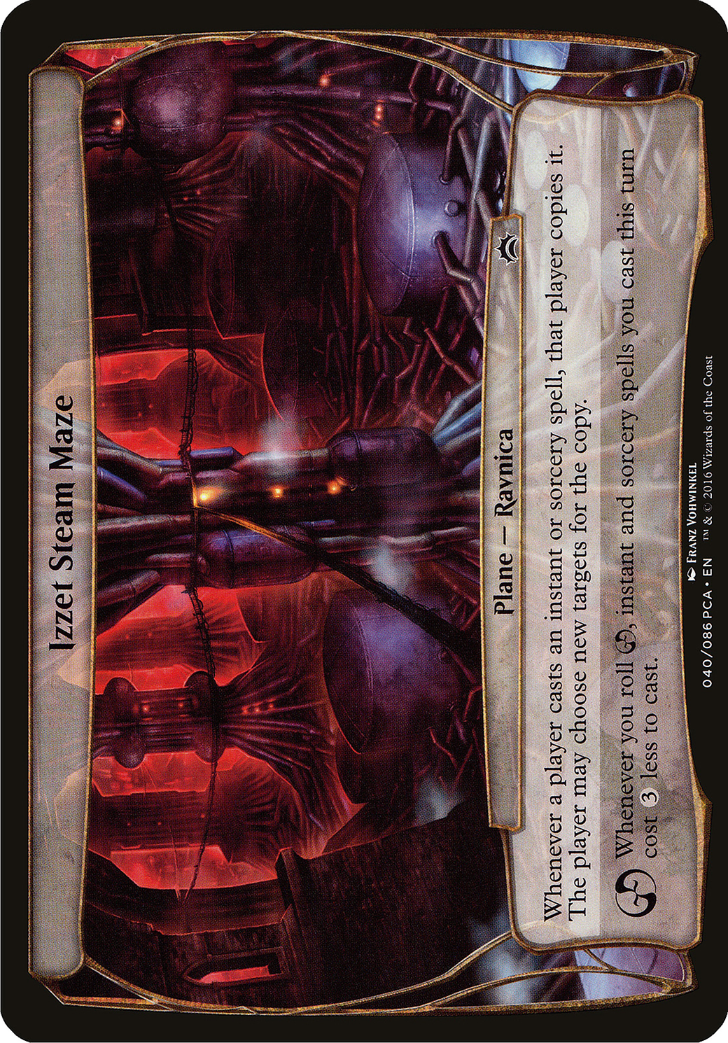 Izzet Steam Maze (Planes) [Planechase Anthology Planes]-1