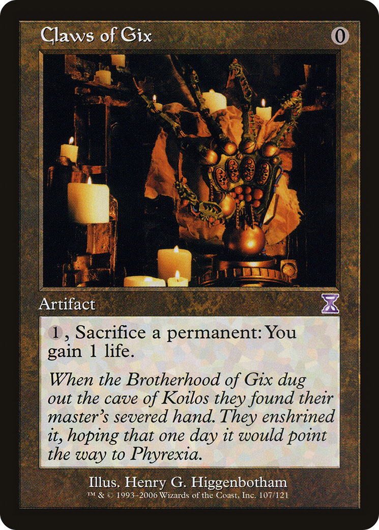 Claws of Gix [Time Spiral Timeshifted]-1