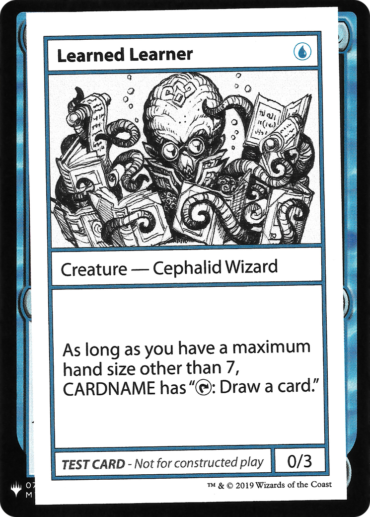 Learned Learner [Mystery Booster Playtest Cards]-1