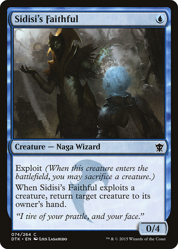Sidisi's Faithful [Dragons of Tarkir]-1