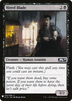 Hired Blade [Mystery Booster]-1