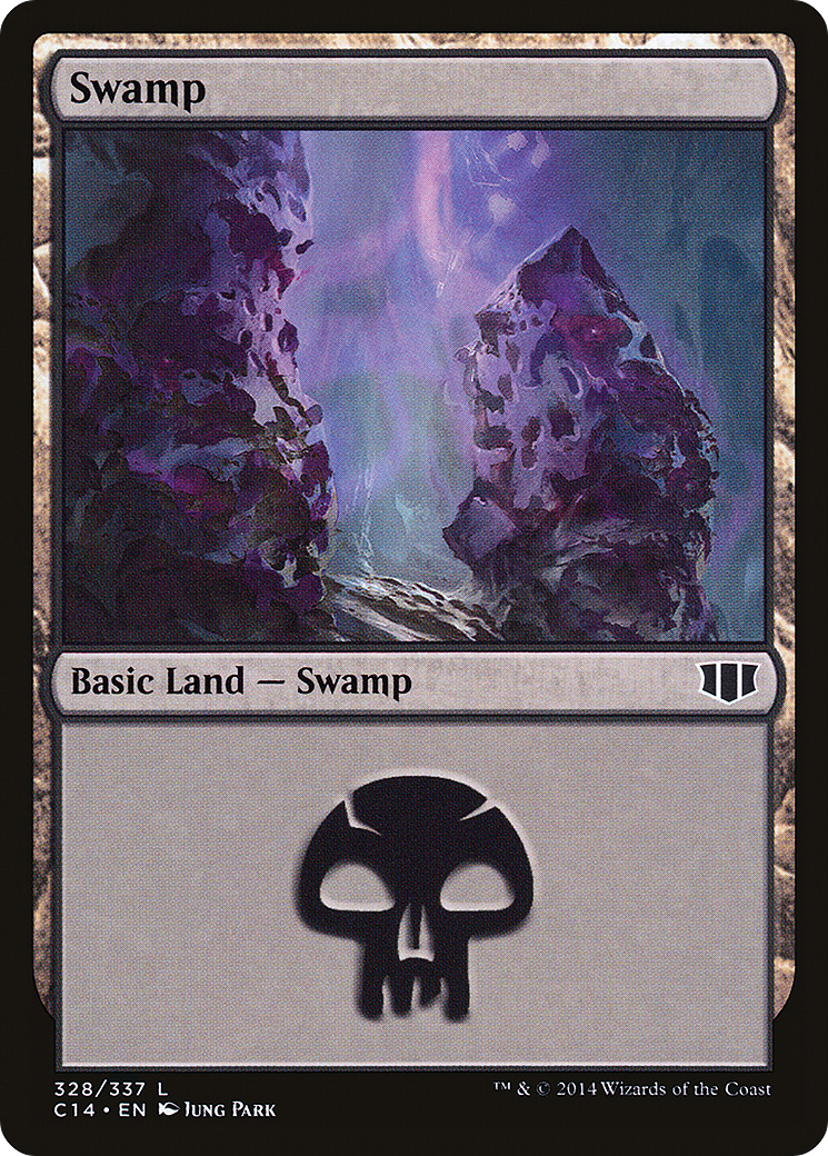 Swamp (328) [Commander 2014]-1