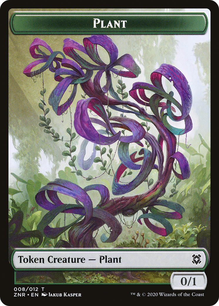 Plant (TZNR-008) - Zendikar Rising Tokens-1
