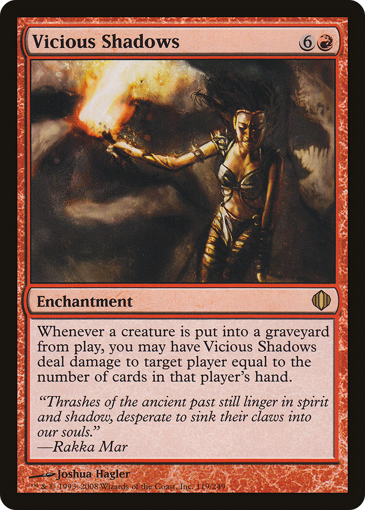 Vicious Shadows (ALA-119) - Shards of Alara Foil-1