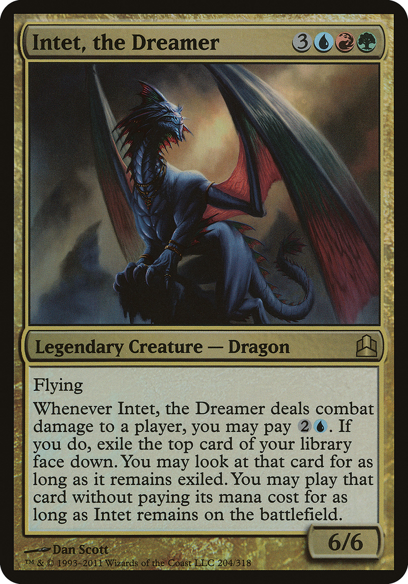 Intet, the Dreamer (Oversized) [Commander 2011 Oversized]-1