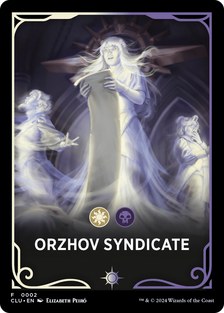 Orzhov Syndicate (FCLU-002) - Ravnica: Clue Edition Front Cards-1