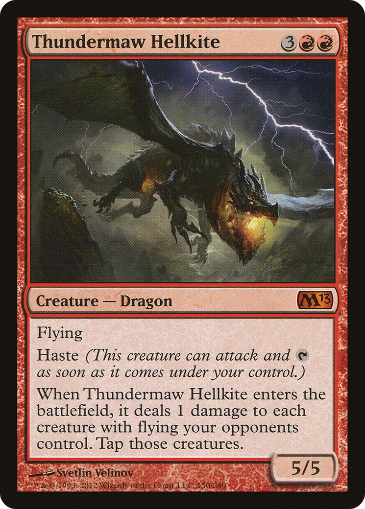 Thundermaw Hellkite [Magic 2013]-1