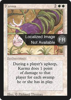 Karma (FBB-) - Foreign Black Border-1