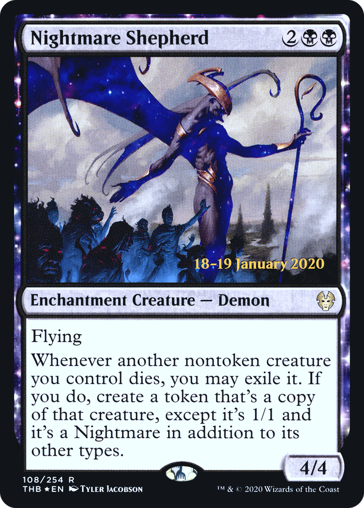 Nightmare Shepherd [Theros Beyond Death Prerelease Promos]-1