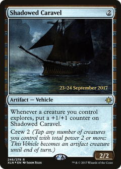 Shadowed Caravel [Ixalan Prerelease Promos]-1