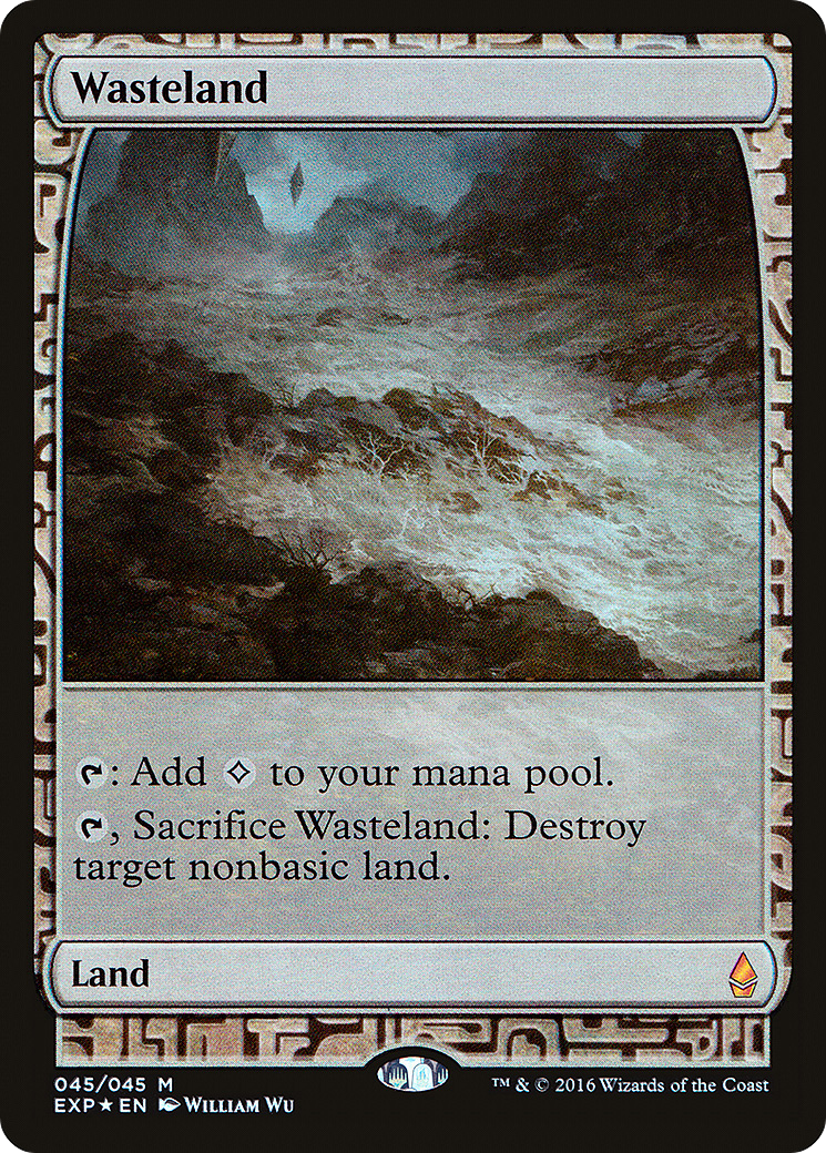 Wasteland (EXP-045) - Zendikar Expeditions Foil-1