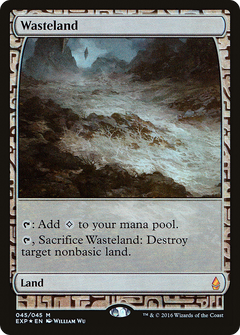 Wasteland (EXP-045) - Zendikar Expeditions Foil-1