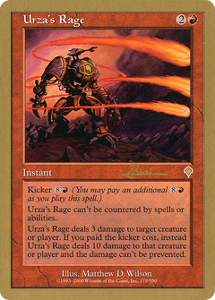 Urza's Rage - 2001 Antoine Ruel (INV) (WCD-) - World Championship Decks 2001-1