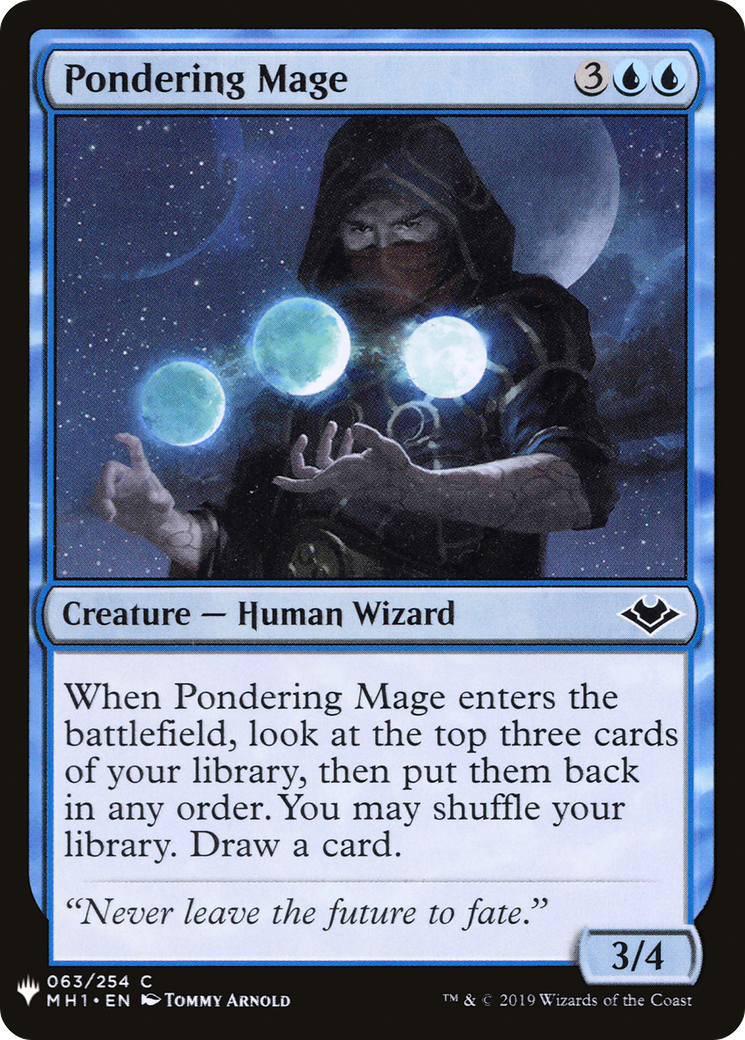 Pondering Mage [Mystery Booster]-1