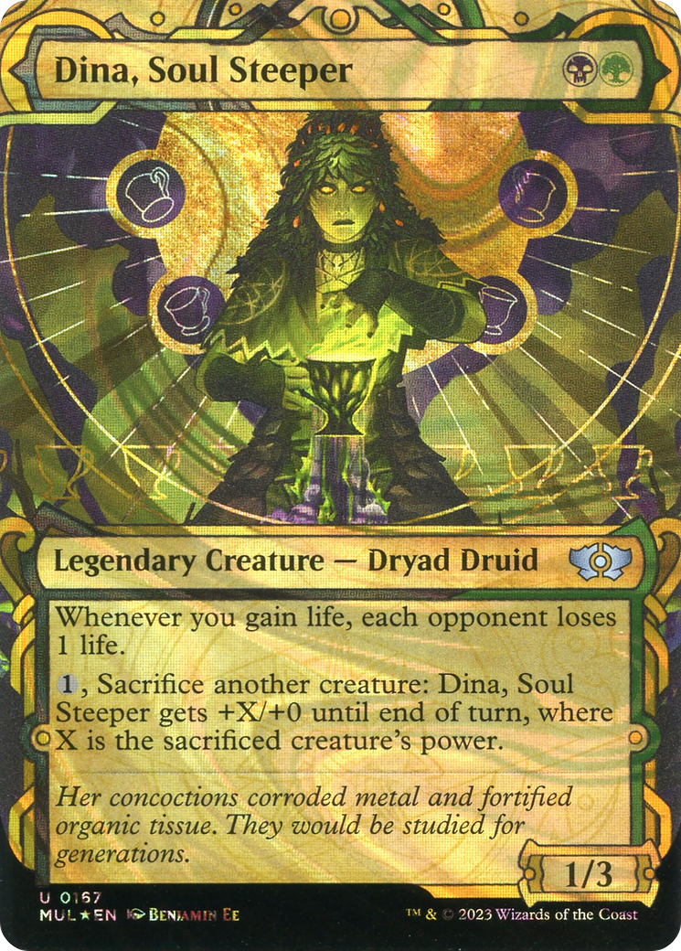 Dina, Soul Steeper (Halo Foil) [Multiverse Legends]-1