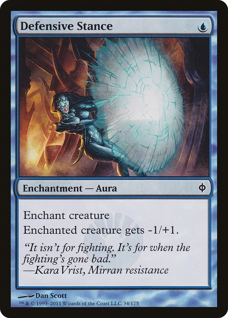 Defensive Stance [New Phyrexia]-1