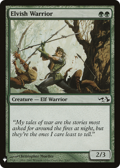 Elvish Warrior [Mystery Booster]-1