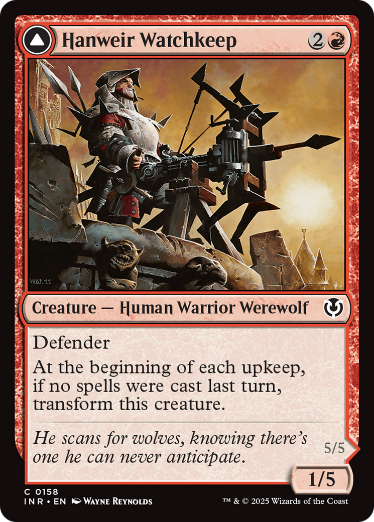 Hanweir Watchkeep // Bane of Hanweir [Innistrad Remastered]-3