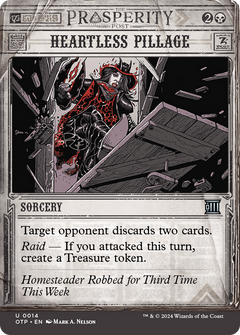 Heartless Pillage [Outlaws of Thunder Junction: Breaking News]-1